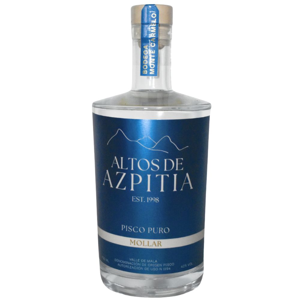 PISCO ALTOS DE AZPITIA EST 1998 PURO MOLLAR 750ML