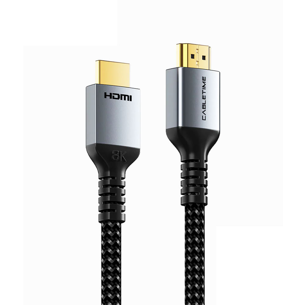 Cable HDMI 5m CABLETIME CH11P 8K 60Hz, alta velocidad y resolución cristalina para tu entretenimien