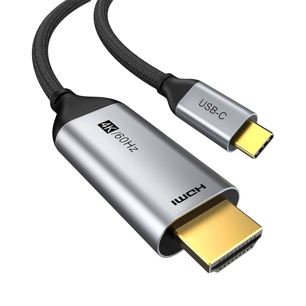 Cable USB-C a HDMI 5m CABLETIME CC10P 4K 60Hz - Conexión de alta calidad para tus dispositivos