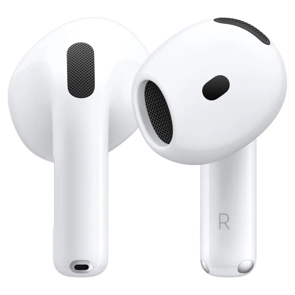 Auriculares Apple AirPods 4 True Wireless Estéreo Intrauditivos Bluetooth - Color Blanco, con Siri