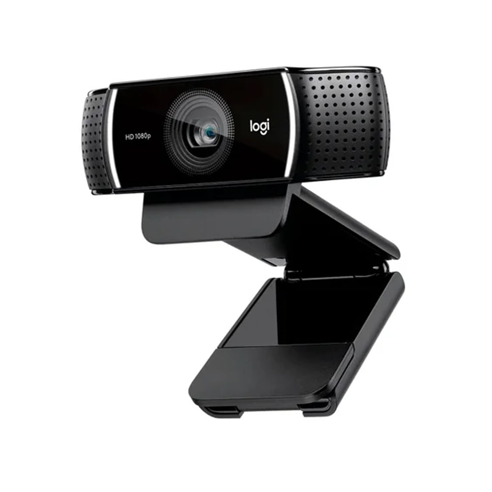 Logitech C922 HD Pro Webcam 720p/1080p - Webcam con audio y compresión H.264, ideal para streaming