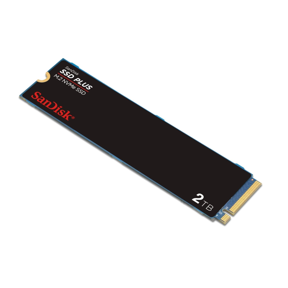 SanDisk SSD Plus de 2 TB M.2 2280 PCIe 3.0 NVMe - Velocidad y almacenamiento superior para tu PC
