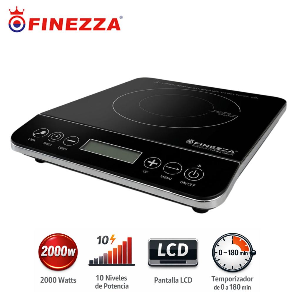 Cocina de Inducción Finezza FZ 312IN de 01 Hornilla Cocción Rápida Función Timer