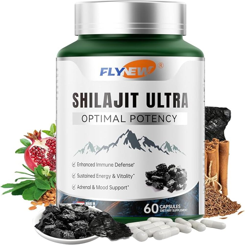 SHILAHIT ULTRA - SUPLEMENTO ENERGIZANTE Y REVITALIZANTE 60 CÁPSULAS