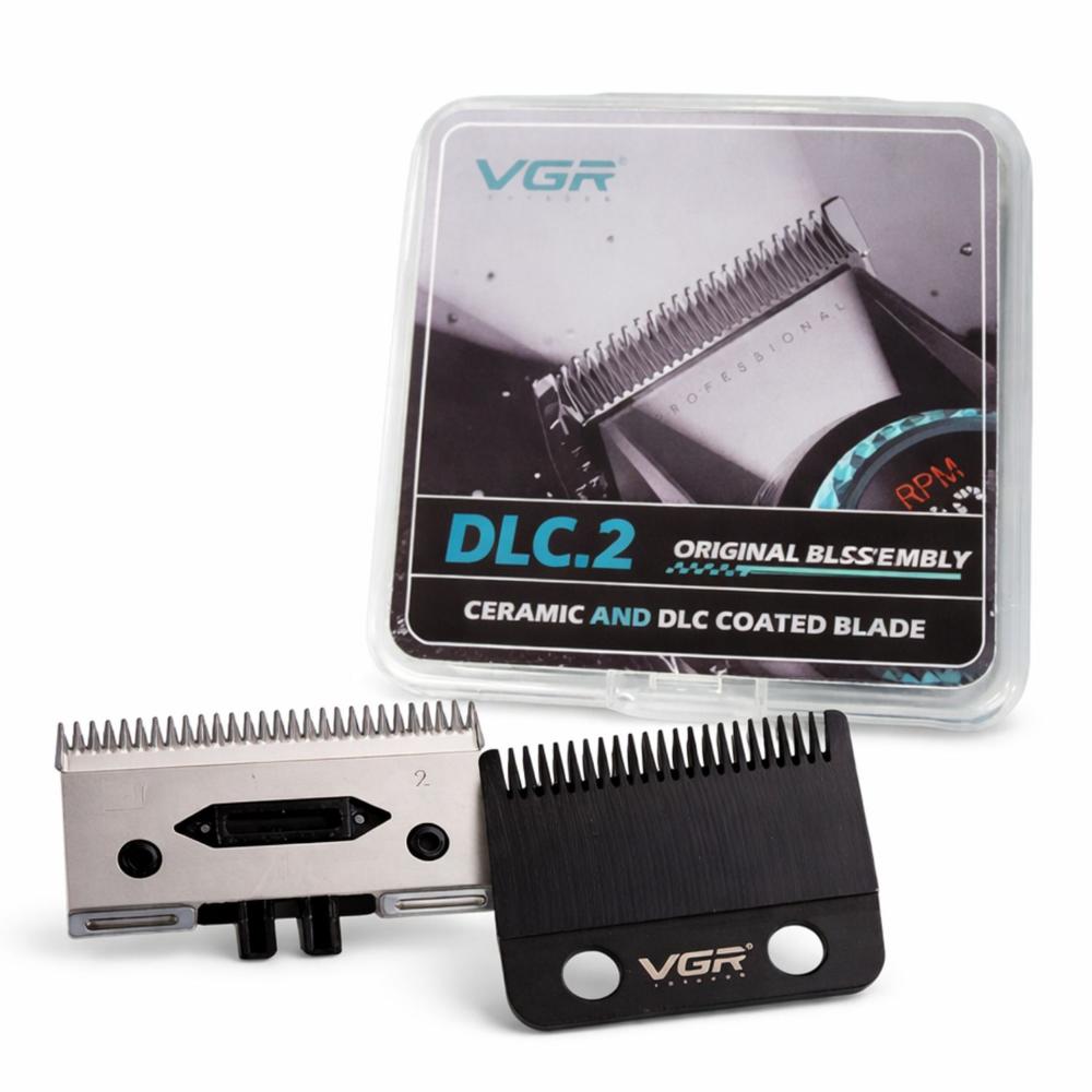 Cuchillas De Repuesto V001 Para Máquina De Cortar Cabello Profesional Cerámica Y Recubrimiento DLC