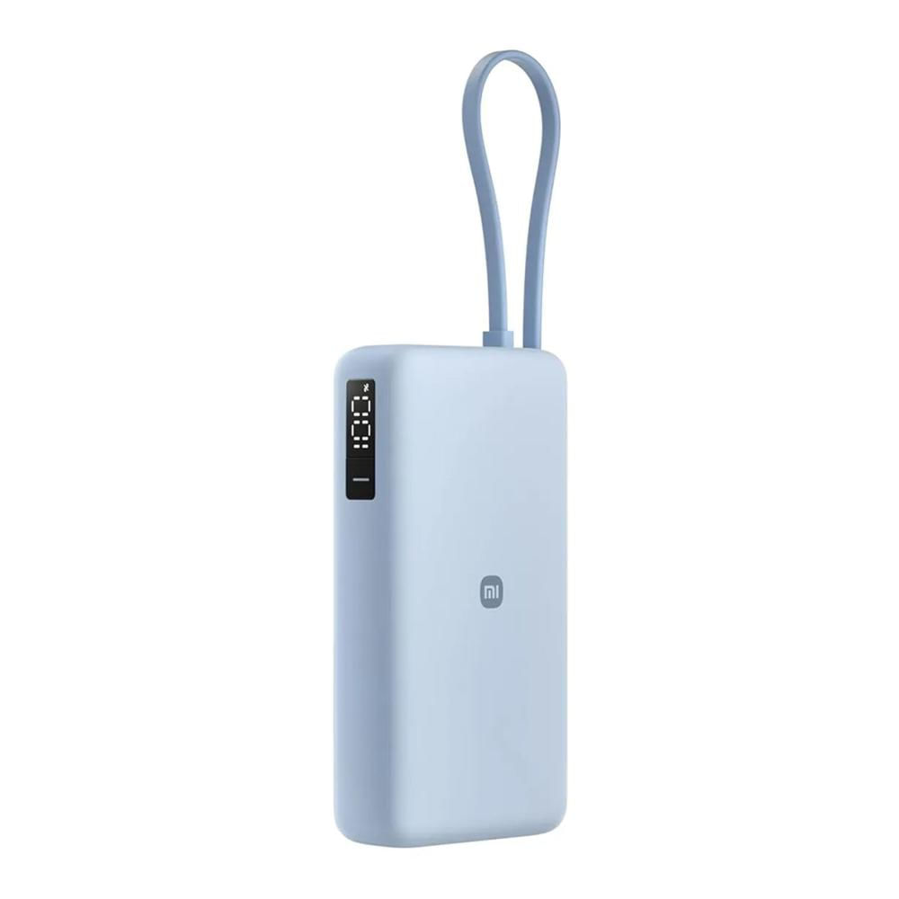 Power Bank Xiaomi 67W Celeste 10000mah Carga Rápida Cable Integrado