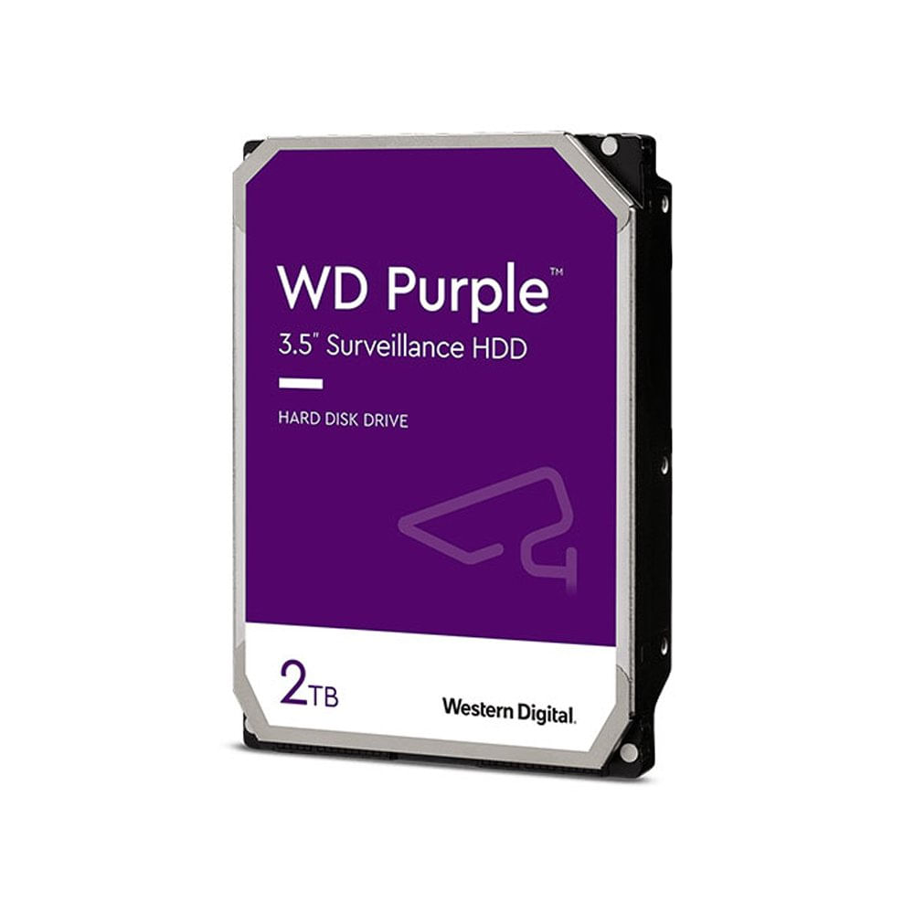Disco Duro WD Purple 2TB SATA para Surveillance - Almacenamiento Seguro y Eficiente