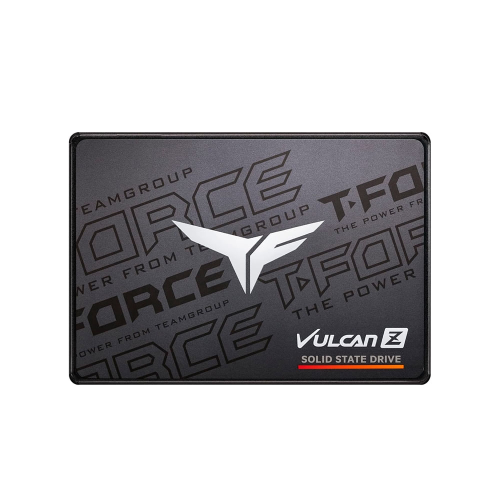 T-FORCE VULCAN Z SSD de 512GB, 2.5"", SATA 6Gb/s, color negro para alto rendimiento en almacenamient