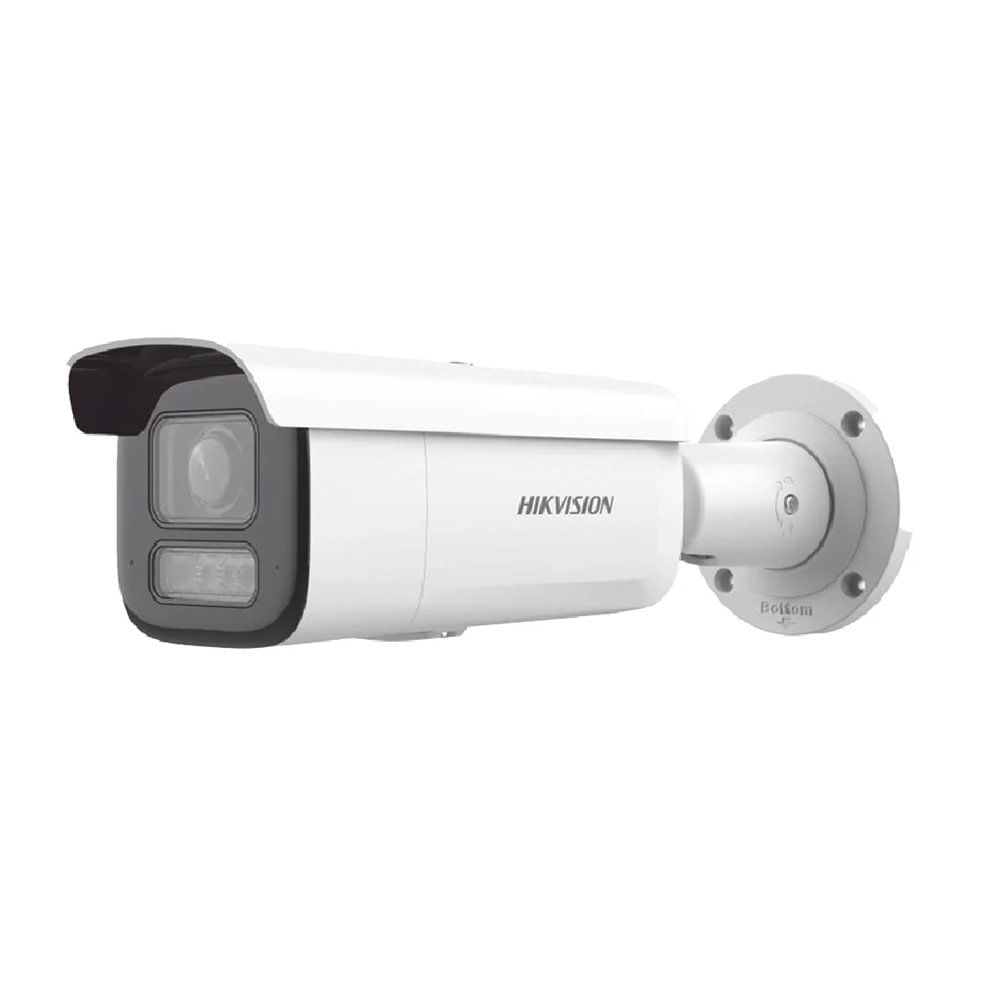 Cámara HIKVISION 8MP Bullet IP AcuSense con Lente Motorizado 2.8-12mm y Luz Híbrida Integrada