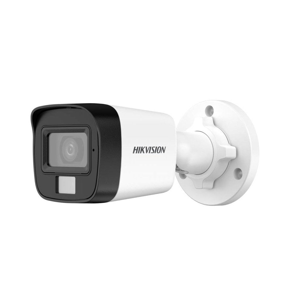 Cámara HIKVISION Bullet 2MP con visión nocturna IR 25m y audio, 2.8mm para vigilancia efectiva