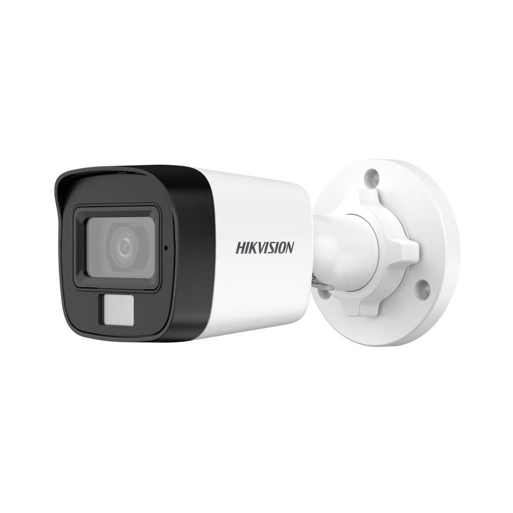 Cámara de Seguridad HIKVISION Bullet 5MP 3K con Visión Nocturna IR, Audio y Lente de 2.8mm, 25m