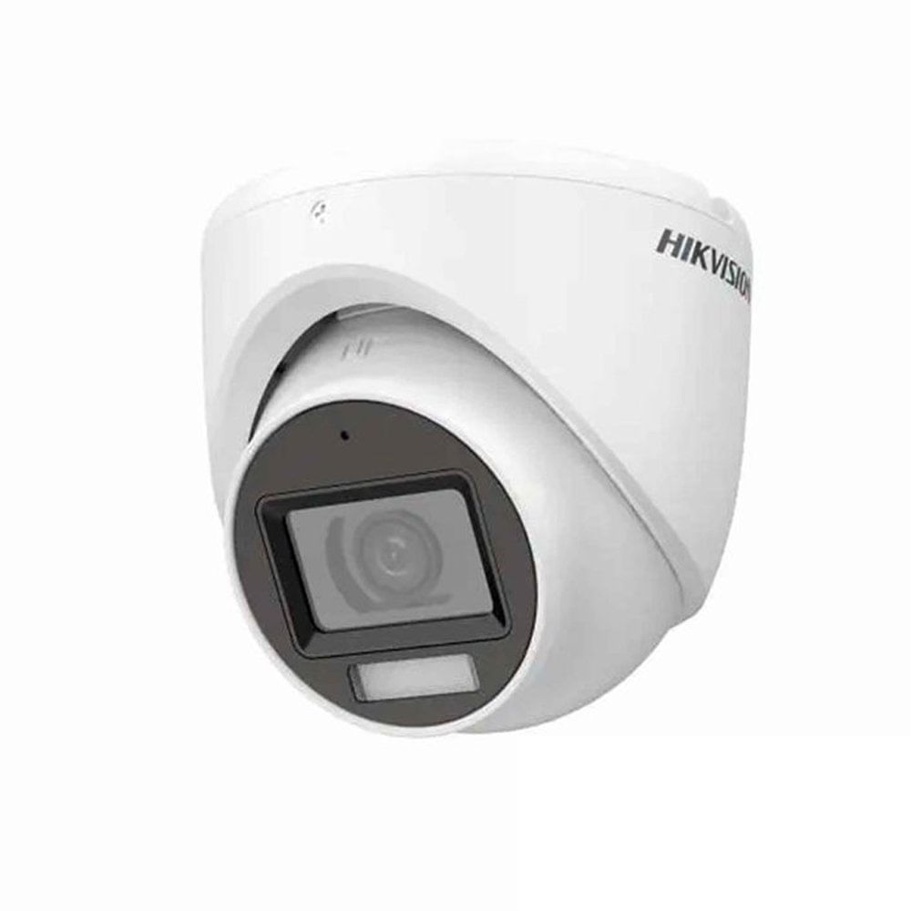 Cámara HIKVISION Turret 2MP con Luz Híbrida IR de 20m y Audio - 2.8mm para Seguridad Eficaz