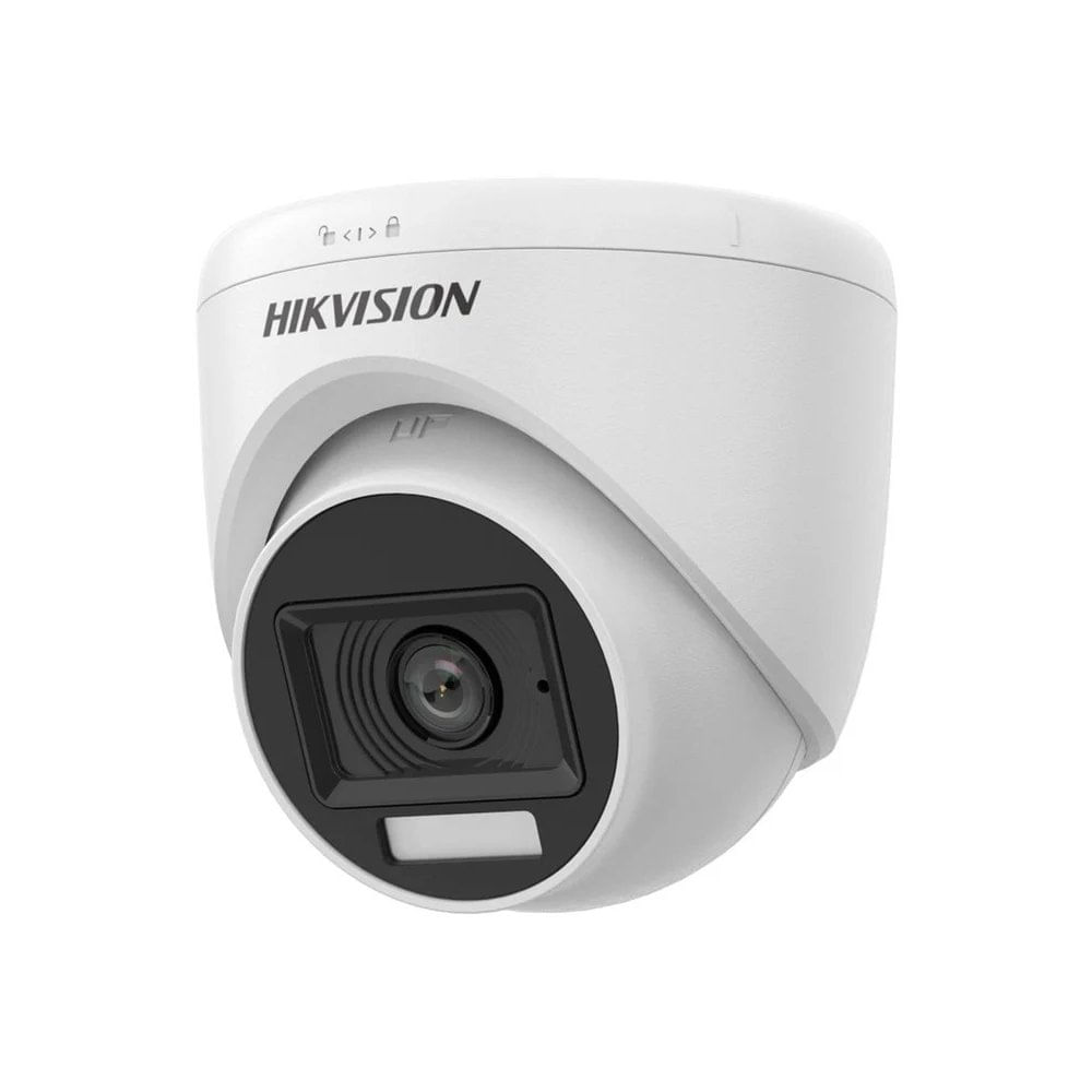Cámara de Seguridad HIKVISION Turret 5MP con Visión Nocturna IR 20m, Audio y Lente 2.8mm