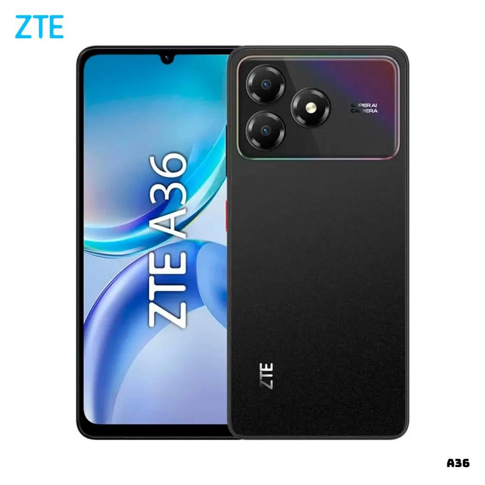 CELULAR ZTE BLADE A36  64GB ROM 2GB RAM - NEGRO