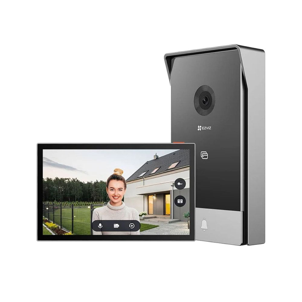 EZVIZ Videopportero 7” WiFi 2MP - Conexión Dual 2.4GHz y 5GHz para Seguridad Inteligente