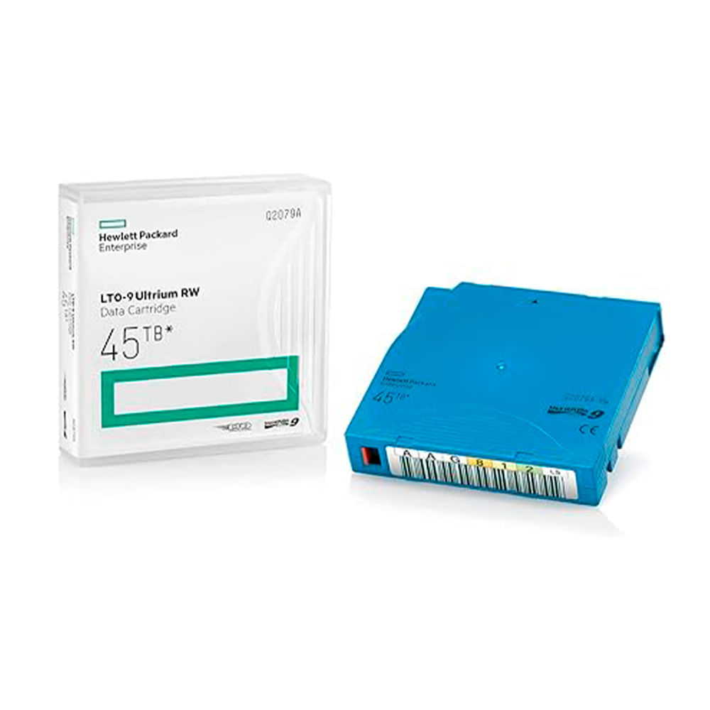 Cinta de Datos HP Ultrium 9 Q2079A - Almacenamiento de 18TB/45TB, Alta Velocidad y Conectividad Efi