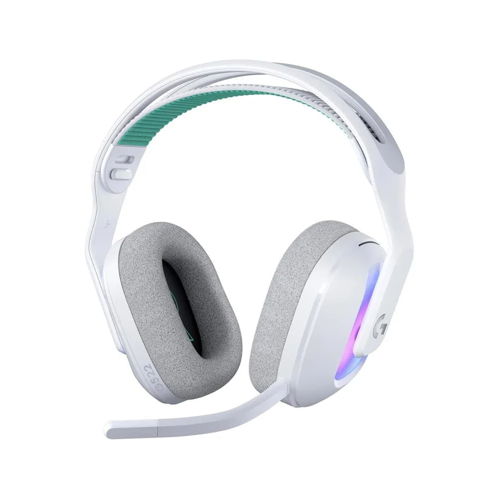 Auriculares Gaming Logitech G522 Lightspeed en Blanco - Sonido Inmersivo y Conectividad Inalámbrica