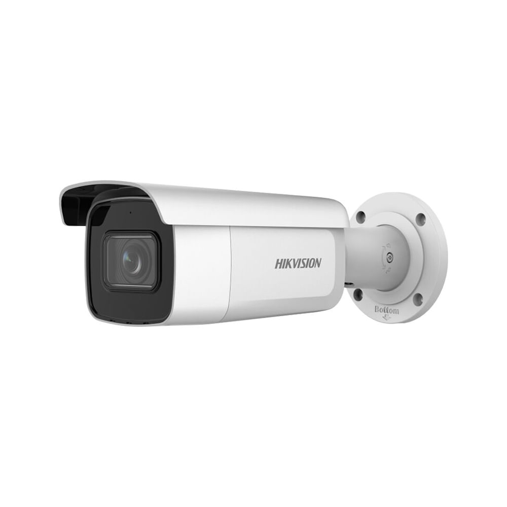 Cámara HIKVISION Bullet IP 4MP Acusense con Zoom 2.8-12mm, Audio, Strobe y Sirena - Visión Nocturna