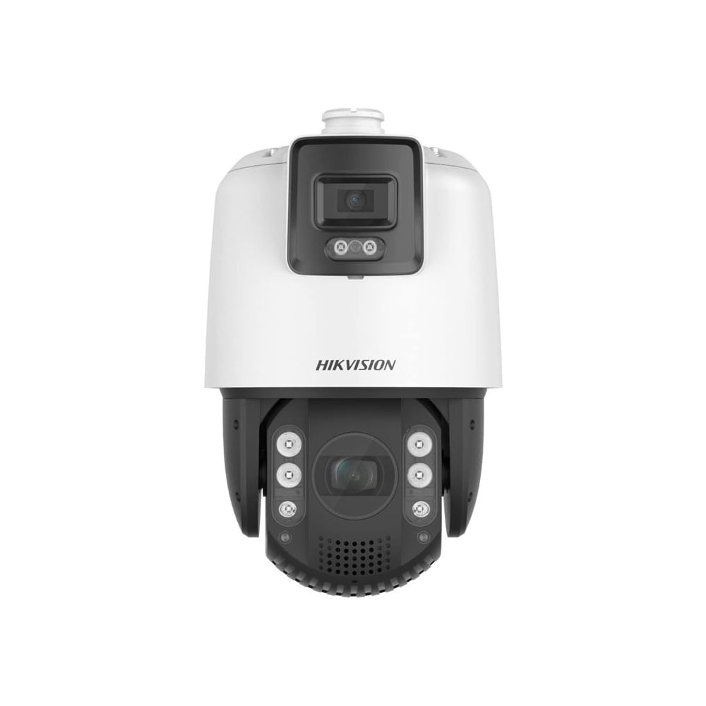 Cámara HIKVISION PTZ IP 4MP con zoom 32X, pantalla 7"" y lente 2.8MM, video de alta definición.