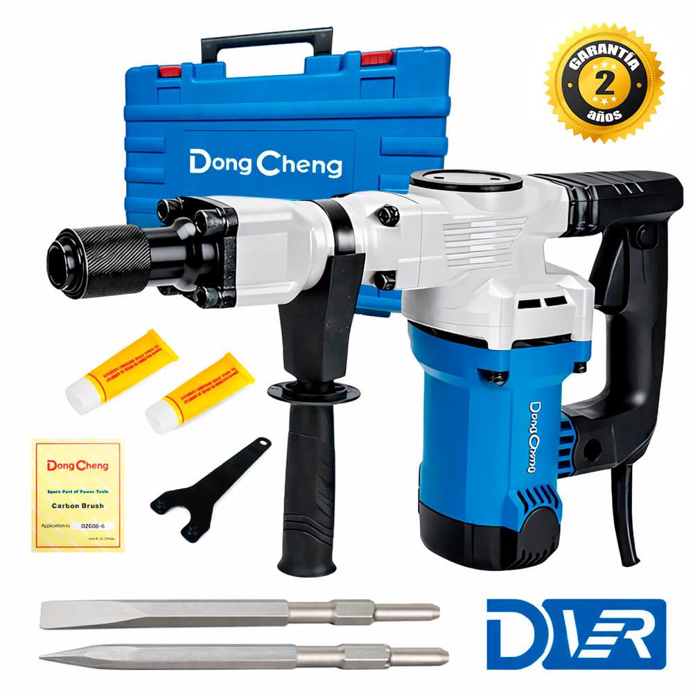 Martillo Demoledor Hexagonal 17mm Dongcheng DZG06-6S 1400W 16.8J 6.8kg