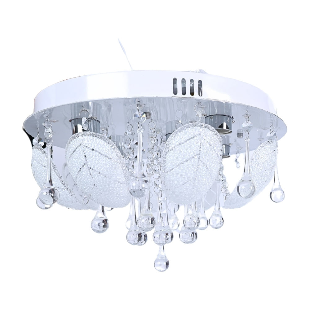 Lámpara Colgante Orange Eiffel 5 Luces 40cm con Control