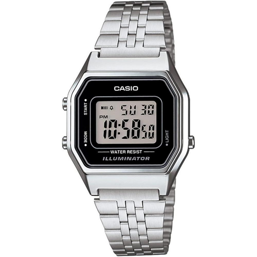Reloj Casio LA680WA-1DF Retro Plateado
