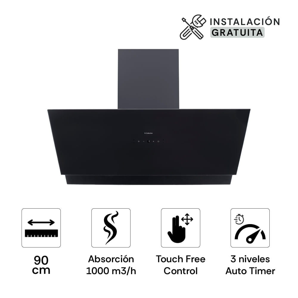 Campana Extractora Decorativa 90cm S-Collection Signature