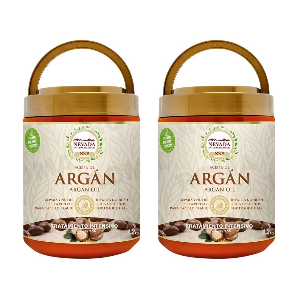 PACK 2 TRATAMIENTO DE ACEITE DE ARGÁN 1.2KG NEVADA