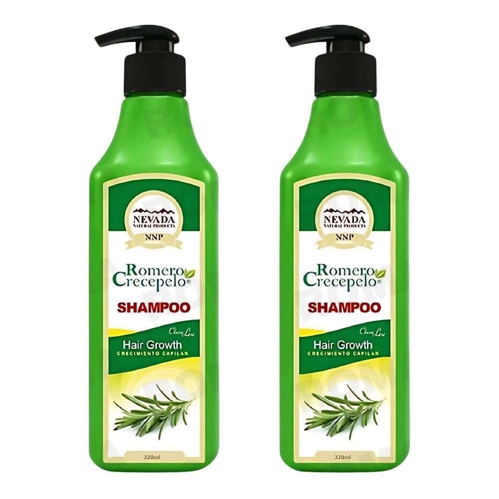 PACK 2 SHAMPOO ROMERO CRECEPELO 320ML NEVADA