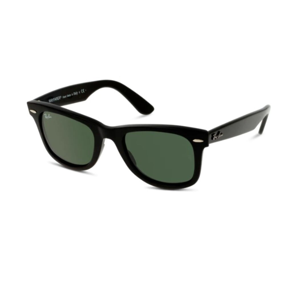 lentes de sol wayfarer clasico rb2140 negro 50m