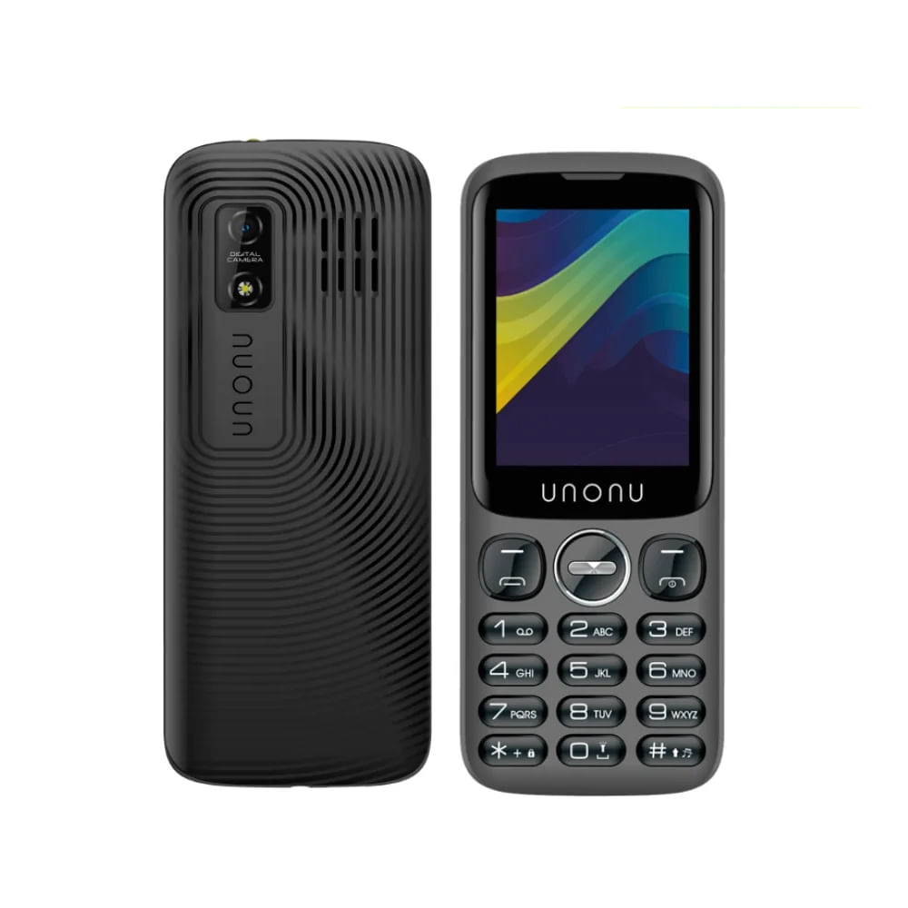 Celular Unonu Lamp 2G Negro Dual SIM - Smartphone Compacto y Eficiente para tu Conectividad Diaria