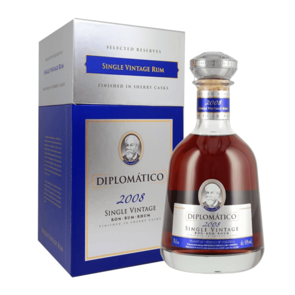 Ron DIPLOMATICO Single Vintage Rum 2008 Botella 750ml