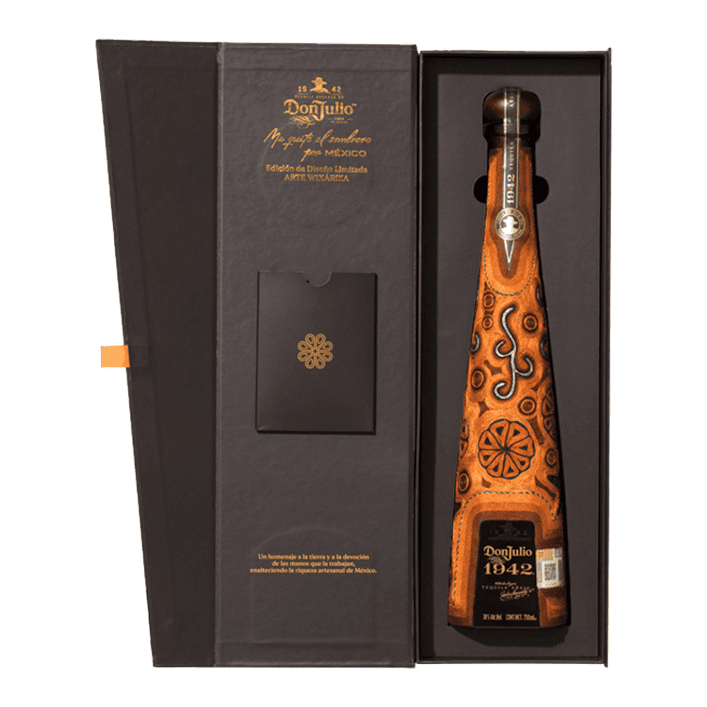 Tequila DON JULIO 1942 Wixarika Edicion Limitada Botella 750ml