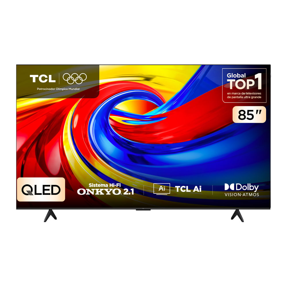 Televisor TCL 85"" QLED 85P7L UHD 4K Google TV
