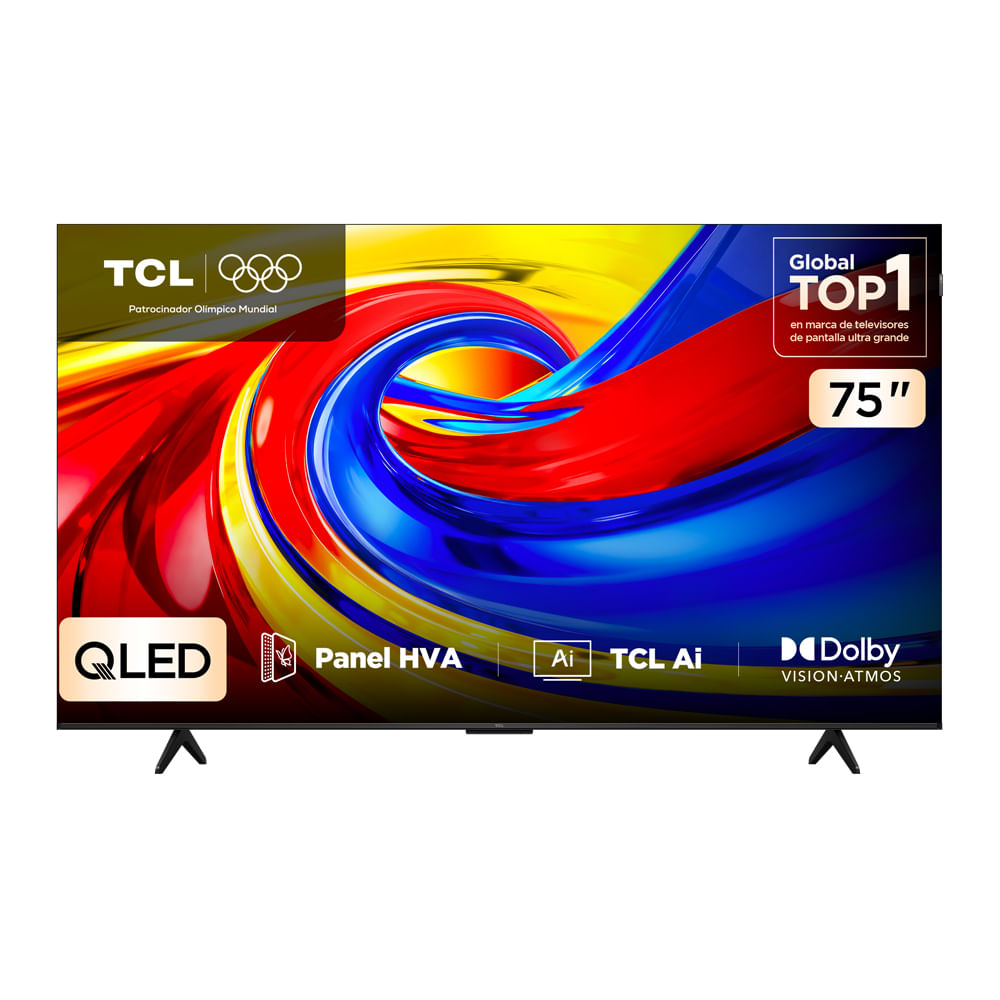 Televisor TCL 75"" QLED 75P7L UHD 4K Google TV