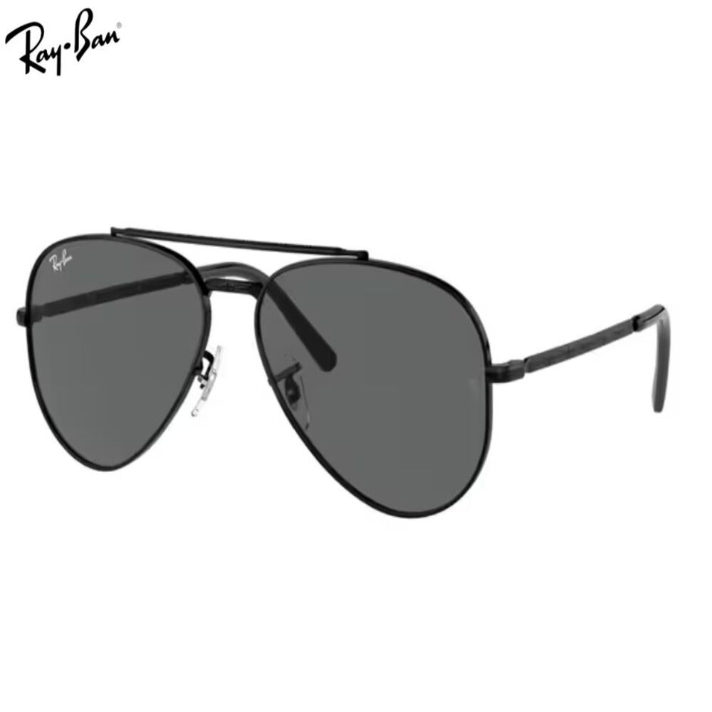 LENTES DE SOL RAY BAN RB3025 AVIADOR BLACK 58MM