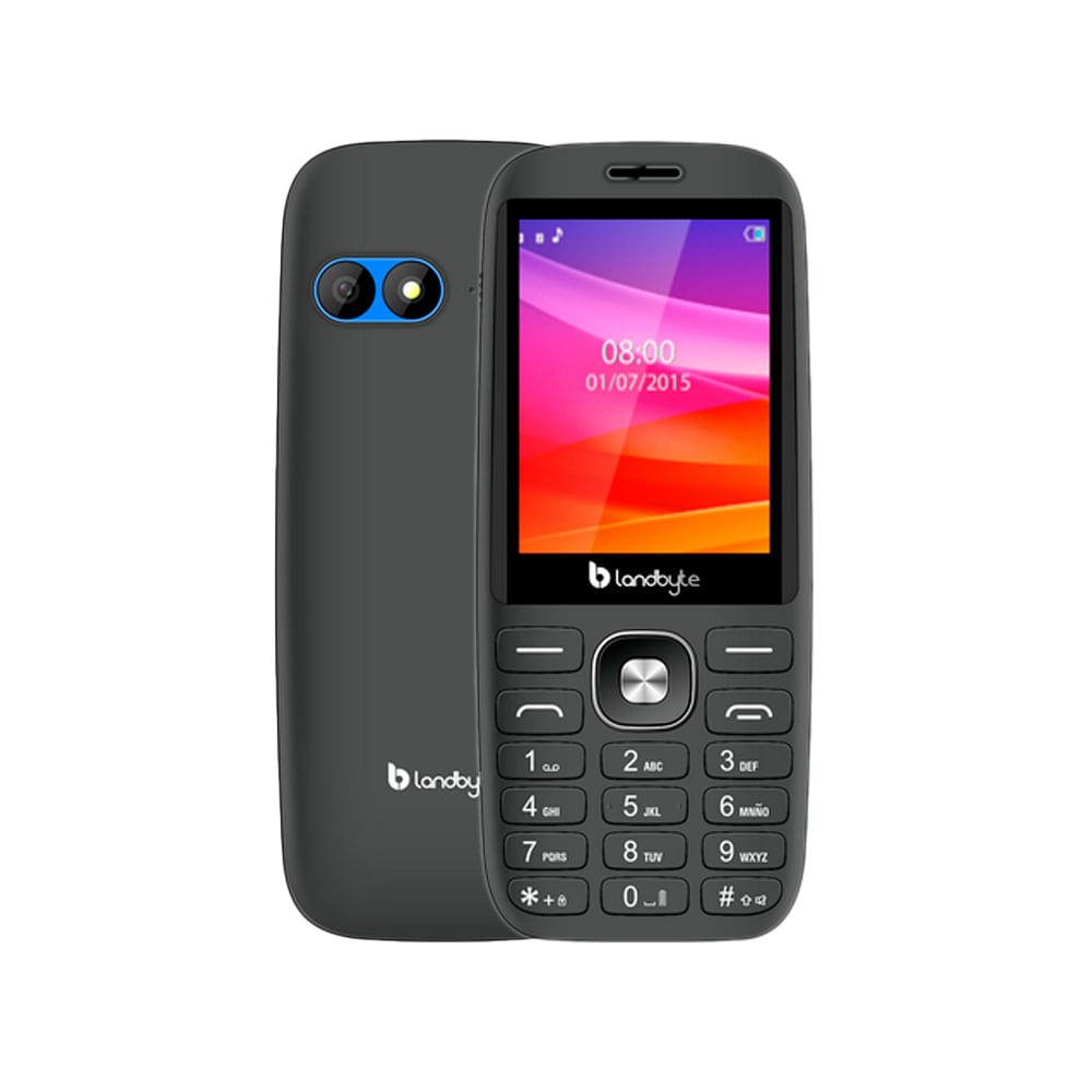 Teléfono celular 4G LandByte LT1418, 2.8"" Dual SIM, desbloqueado con radio FM - Ideal para uso diar