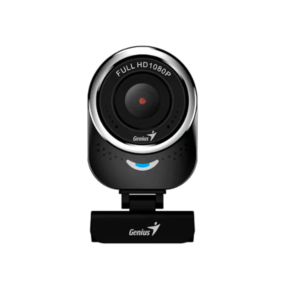 Cámara Webcam Genius QCam 6000 FHD 1080p Negra | Grabación en Alta Definición y Gran Calidad de Ima