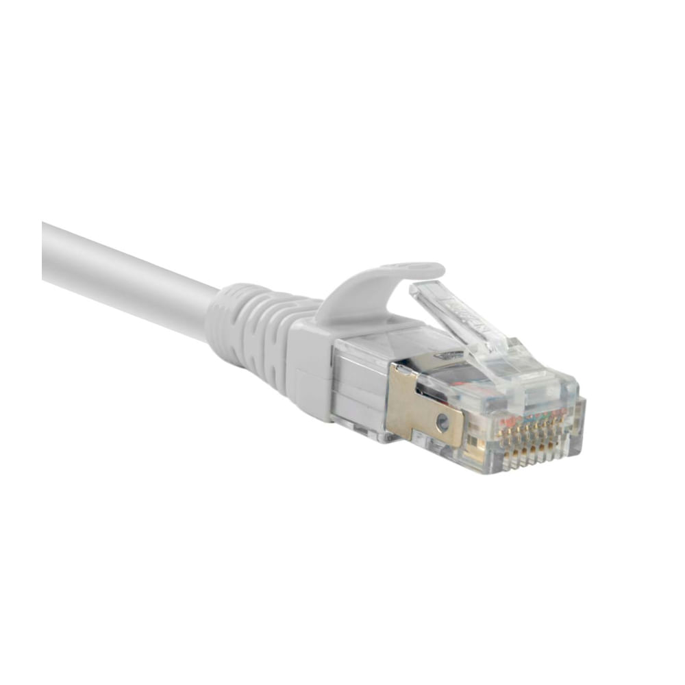 Cable de interconexión Nexxt CAT 6a RJ45 trenzado 91 cm UTP gris para alta velocidad de r