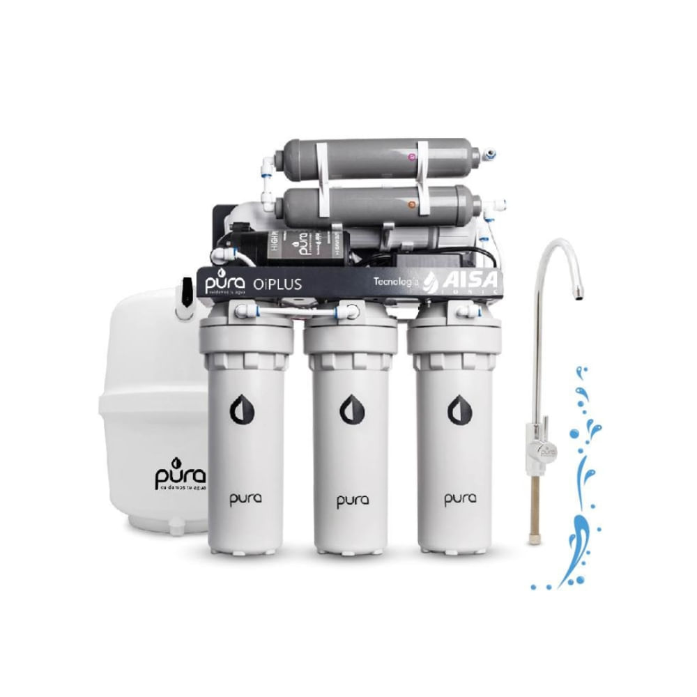 Filtro Purificador Agua Osmosis Inversa antartico Multietapas Premium Magnesio Filtro Purificador Agua Osmosis Inversa antartico Multietapas Premium +Magnesio