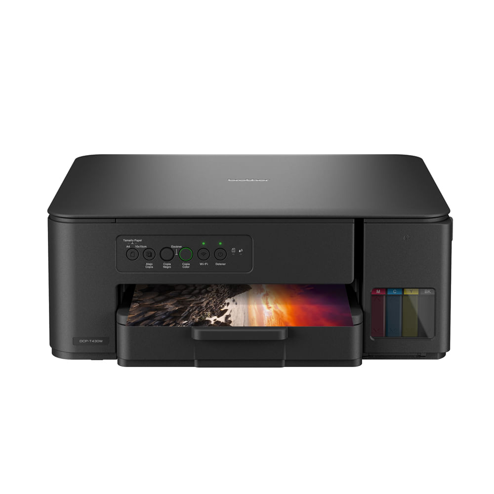 Impresora Brother MFC-DCP-T430W Multifuncional WiFi Color USB Ideal para Oficina y Hogar