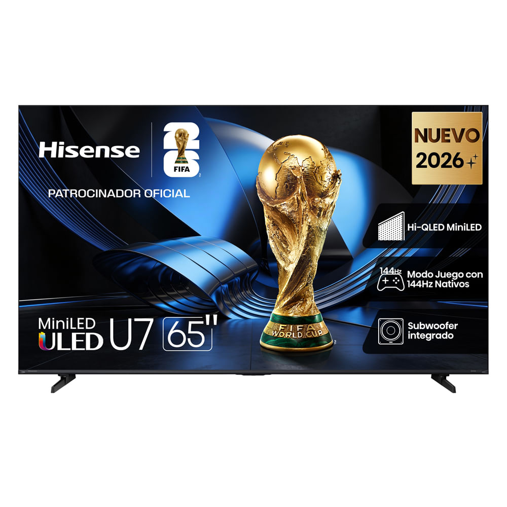 Televisor Hisense 65"" Mini QLED 65U7ESG 4K Smart