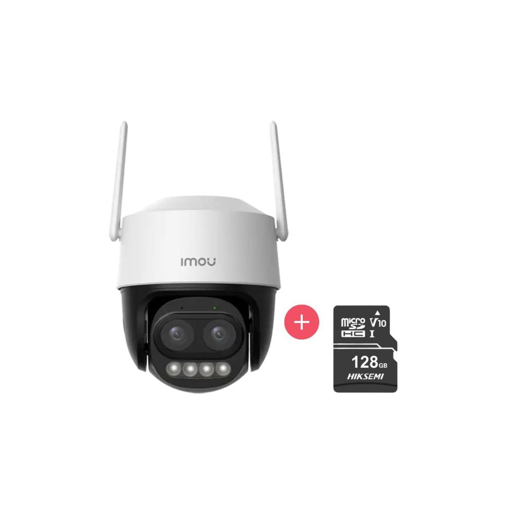 Cámara Seguridad IMOU Cruiser Z 3K + Micro SD 128GB 360° IP66 IPC-S7DN5M0WEZ-SD128