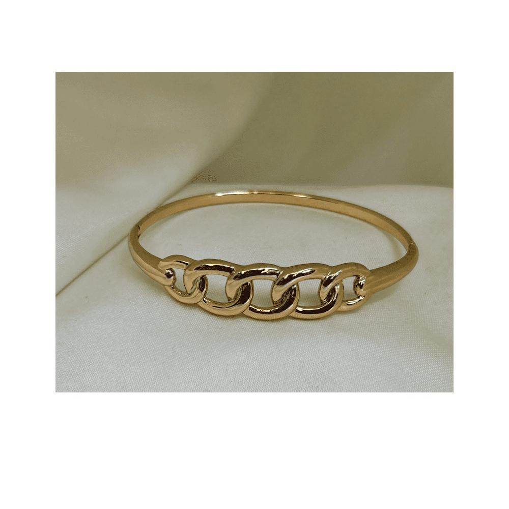 Pulsera Fina Cadena Doble Enchape Espinoza Nirvagems MOD1019