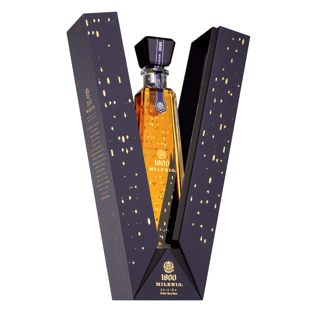 Tequila JOSE CUERVO 1800 Milenio Iñaqui Bonillas 5ta Edición Limitada Botella 700ml