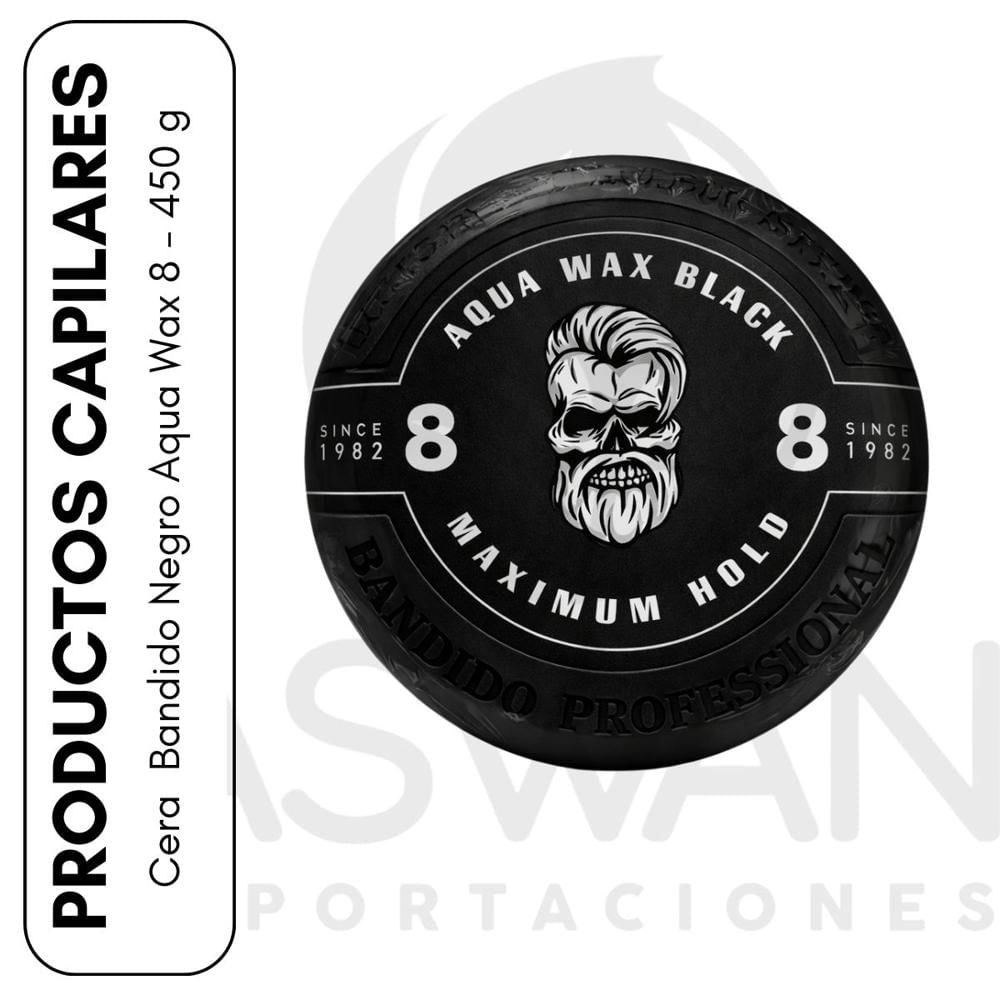 Cera Bandido Negro Aqua Wax 8 - 450 g
