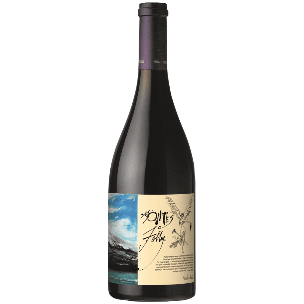 Vino MONTES Folly Syrah Botella 750 ml