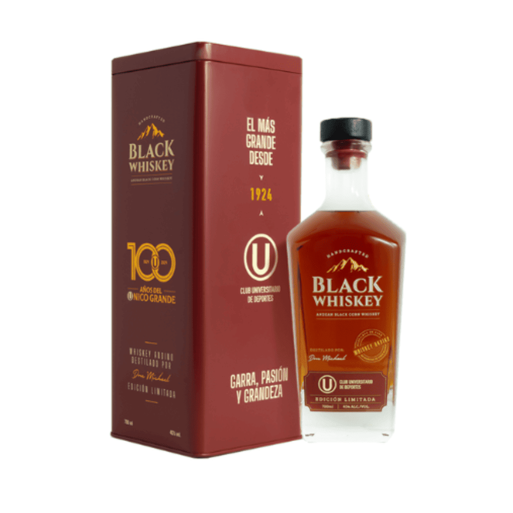 Whisky BLACK WHISKEY Centenario U 750ml