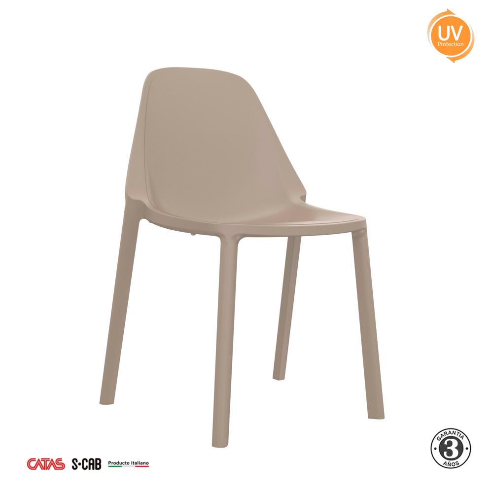 Silla Fija De Comedor Diseño Piu Arena Althea Conf