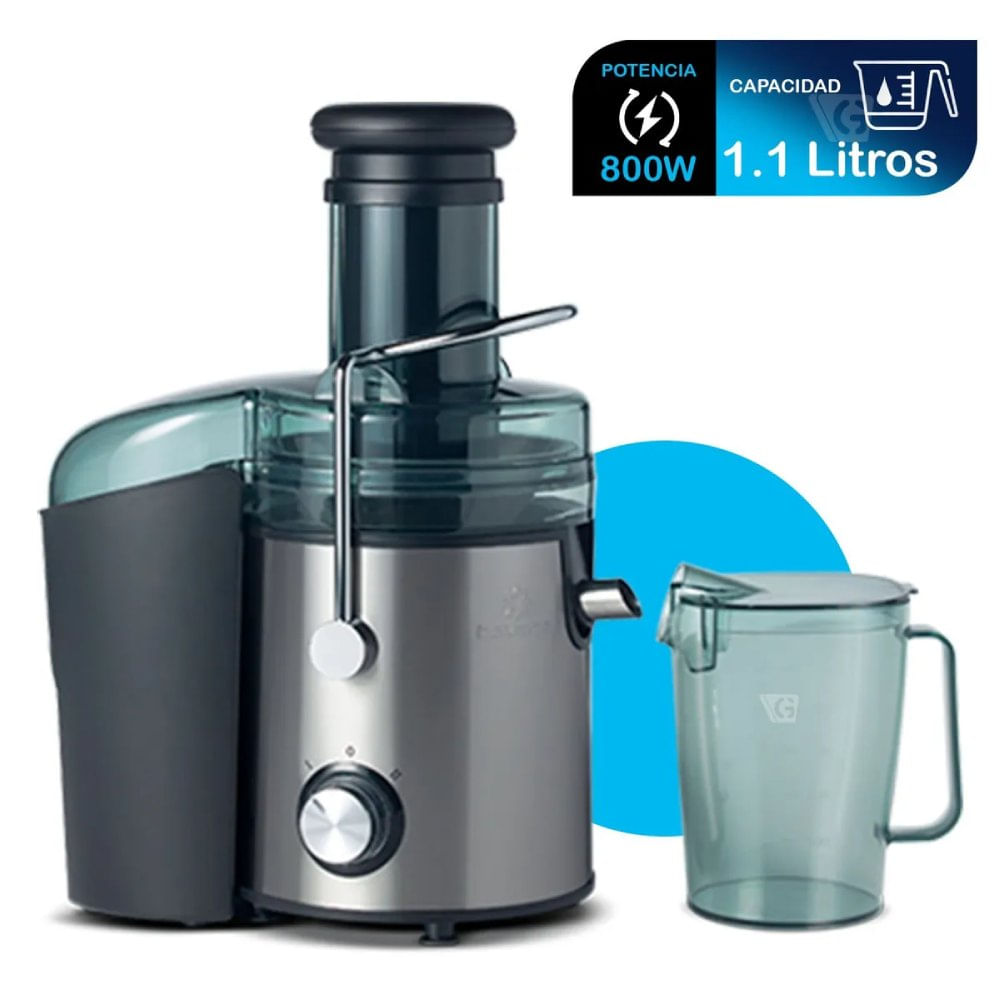 Extractor de Jugo 1.1 Litros Indurama EI-CR Acero